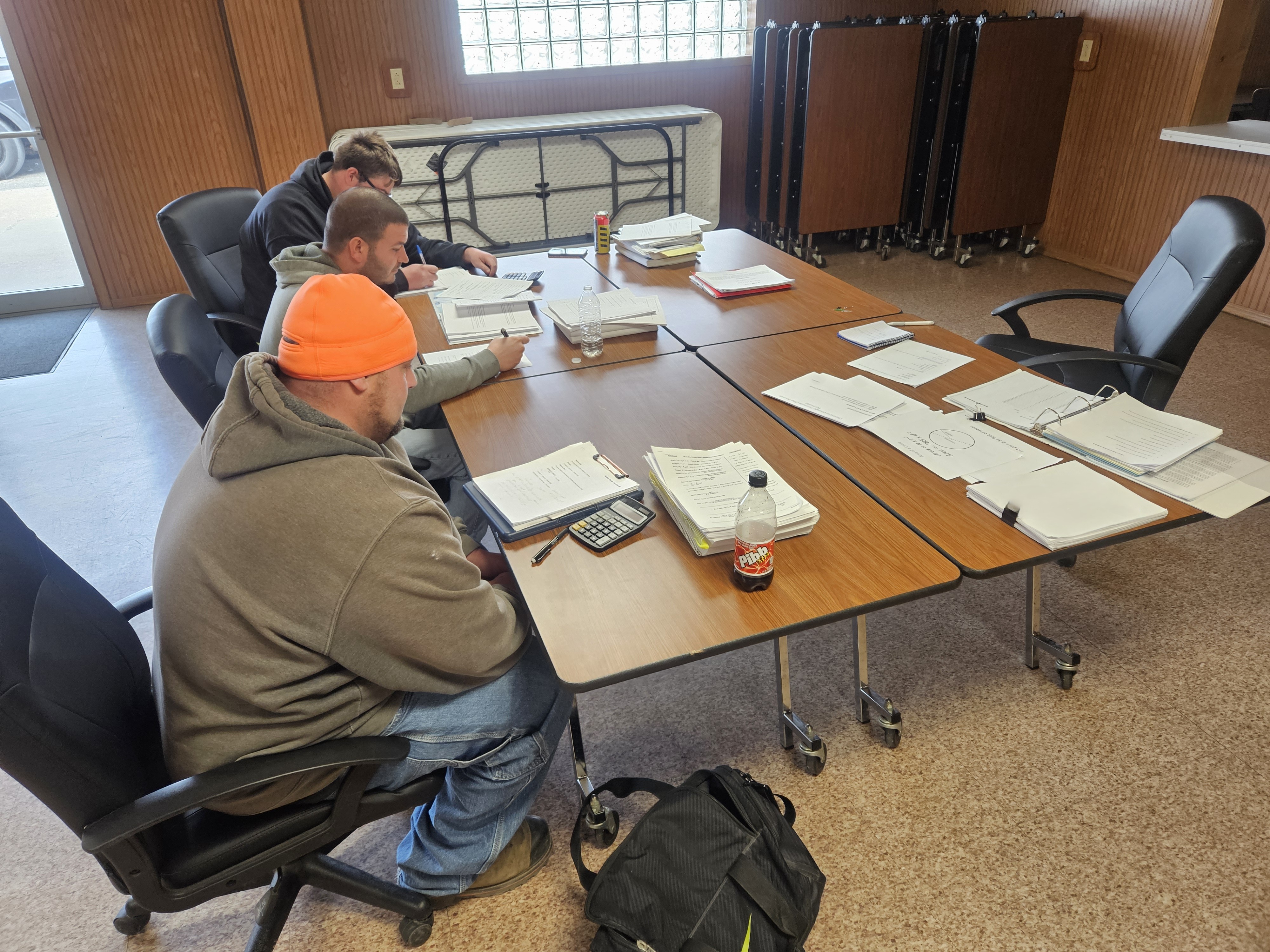 IRWA Staff doing a certification overview